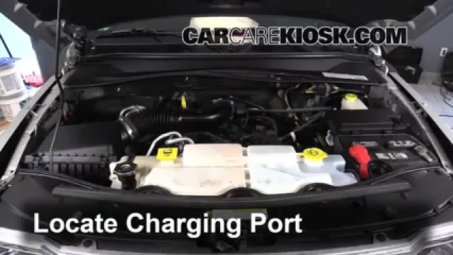 2011 Jeep Liberty Sport 3.7L V6 Climatisation Ajouter du réfrigérant